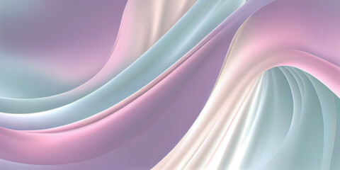 Fototapeta premium Abstract background image with soft pastel colors. Generative AI.
