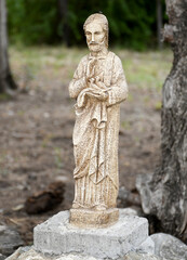 holy image on the mountain