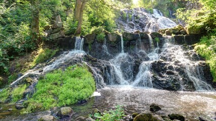 rivière, torrent et cascade en Norvège, Scandinavie