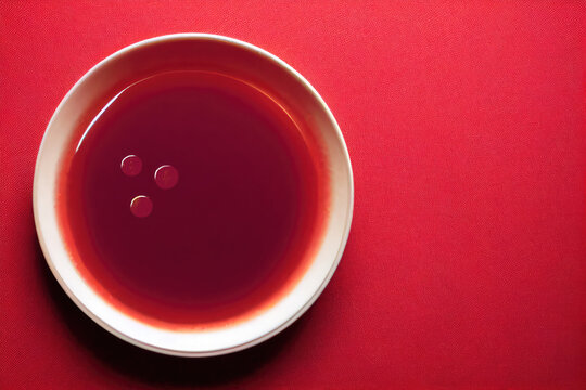 Consomme with Apple pieces, Generative AI