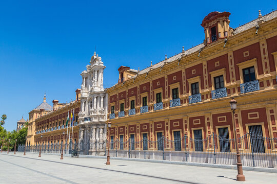 Palace of Saint Telmo in Sevilla