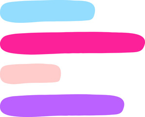 Obraz premium Bright and colorful bar chart illustration