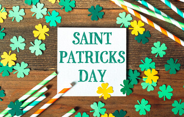 composition for St. Patrick's Day.