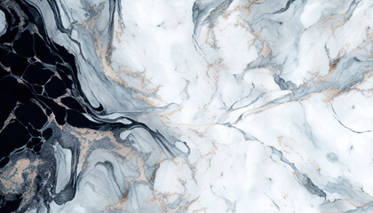 Abstract gray-blue marble liquid texture, luxury background