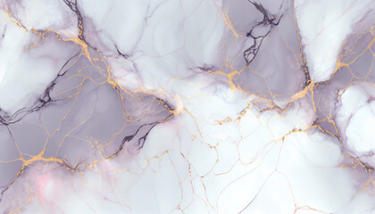 Abstract dusty pink marble liquid texture with gold splashes
