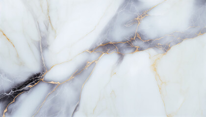 Abstract gray marble liquid texture with gold splashes, luxury background