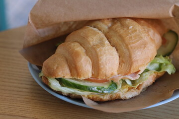 Woman cafe donut eat drinks menu fast food turkey