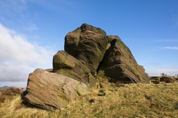 Rock Formation at The Roaches
