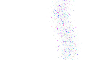 Obraz premium Neon Glitter. Shiny Abstract Gradient. Modern Foil. Pink Laser Tinsel. Surreal Art. Disco Design. Birthday Texture. Hologram Background. Blue Neon Glitter