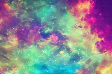 Obraz na płótnie Canvas abstract colorful galaxy background