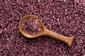 Organic hibiscus salt - Fine crystals for Seasoning