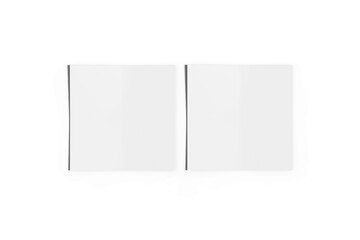 Double of Square Brochure Transparent Background