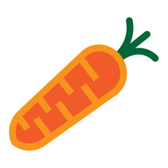 Carrot Flat Icon