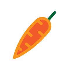 Carrot Flat Icon