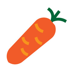 Carrot Flat Icon