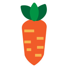 Carrot Flat Icon