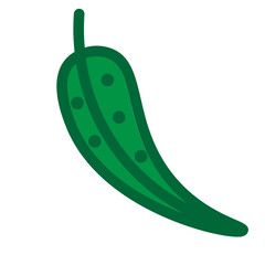 Chili Flat Icon