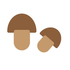 Fototapeta premium Mushroom Flat Icon