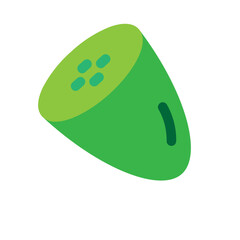 Cucumber Flat Icon