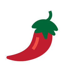 Chili Flat Icon