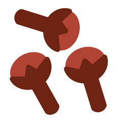 Cloves Flat Icon
