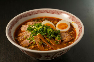 熱々の美味しいラーメン