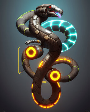 snaker cyborg