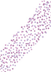 シンプルな紙吹雪の背景_縦（パープル）