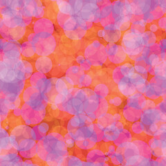 Seamless pattern with different circles. Vector file for designs.