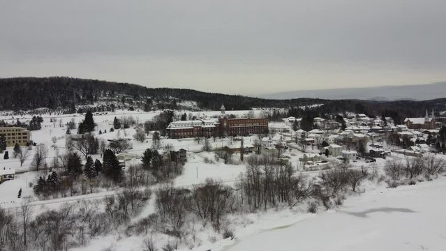 Edmundston, New Brunswick- Hotel Dieu Flyover
