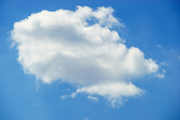 Cloud in the blue sky