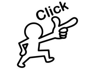 クリックさせる人