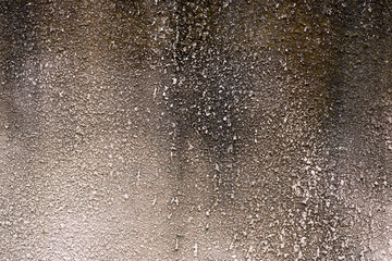 Concrete wall with stains and paint splatter texture