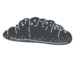 sweet bread silhouette