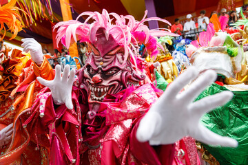 02.04.2023 Dominican Republic Punta Cana Annual Carnival.