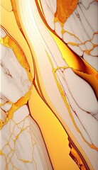 Yellow and Orange Marble Texture