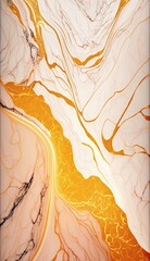 Yellow and Orange Marble Texture