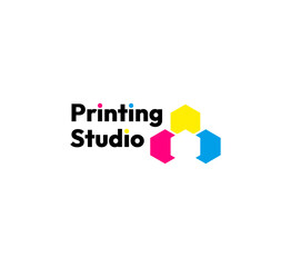Printing Studio Logo Design Looks Simple and Modern