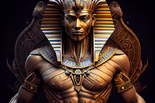AI-Generated Eqyptian Gods Artwork