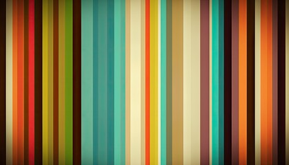 Obraz premium Designer Background with Striped designs and Light color palette with Geometric Shapes in Bold Colors - Modern Wallpaper Template with Vibrant Hues and Polygonal Pattern (generative AI)