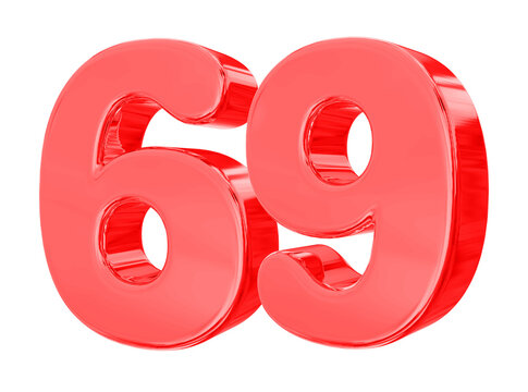 69 Red Number