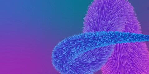 Fur Background Fluffy and soft surface pattern

