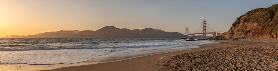 Golden Gate Bridge at Sunset