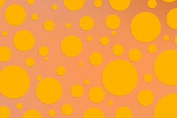 Colorful polka dot backdrop and background