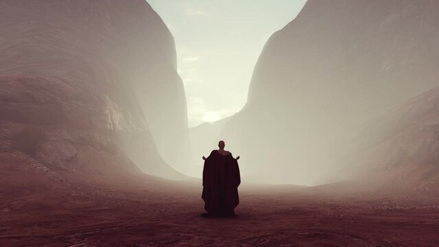 Praying Dervish 3D Video Animation