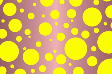 Colorful polka dot backdrop and background