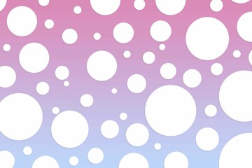 Colorful polka dot backdrop and background
