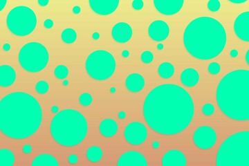 Colorful polka dot backdrop and background