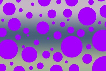 Colorful polka dot backdrop and background