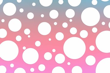 Colorful polka dot backdrop and background